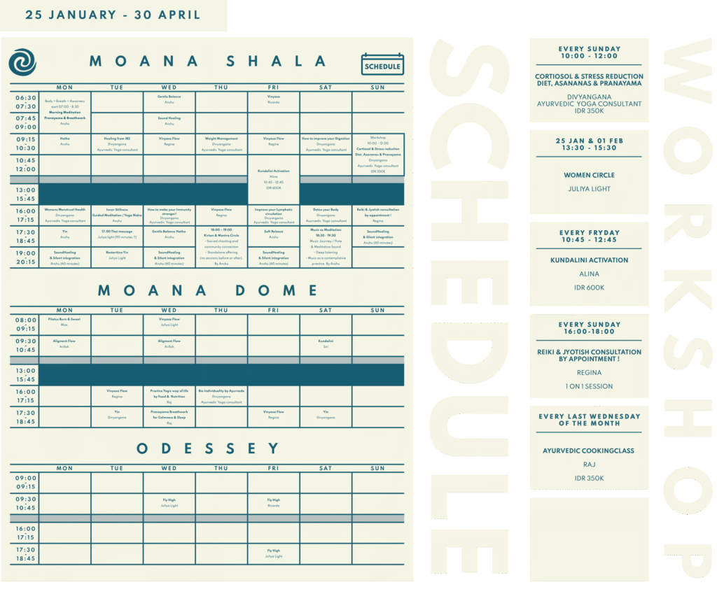 Moana Workshop Yoga 2026